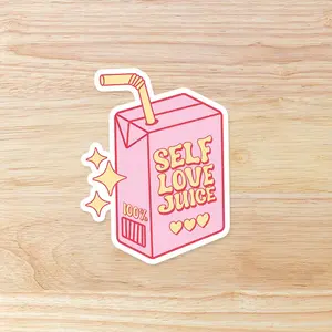 Self Love Juice Vinyl Sticker