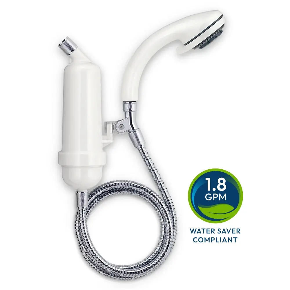 Shower Filter System SF-7C-ECO for 10,000 Gallons of Clean Water – 1.8 GPM Compliant