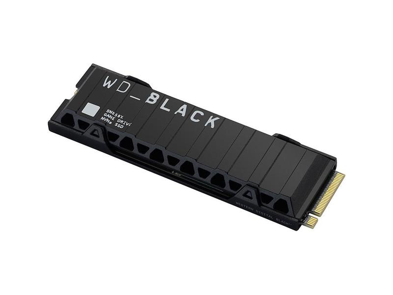 WD_BLACK 2TB SN850X NVMe Internal Gaming SSD Solid State Drive with Heatsink - Works with Playstation 5, Gen4 PCIe, M.2 2280, Up to 7,300 MB/s - WDS200T2XHE