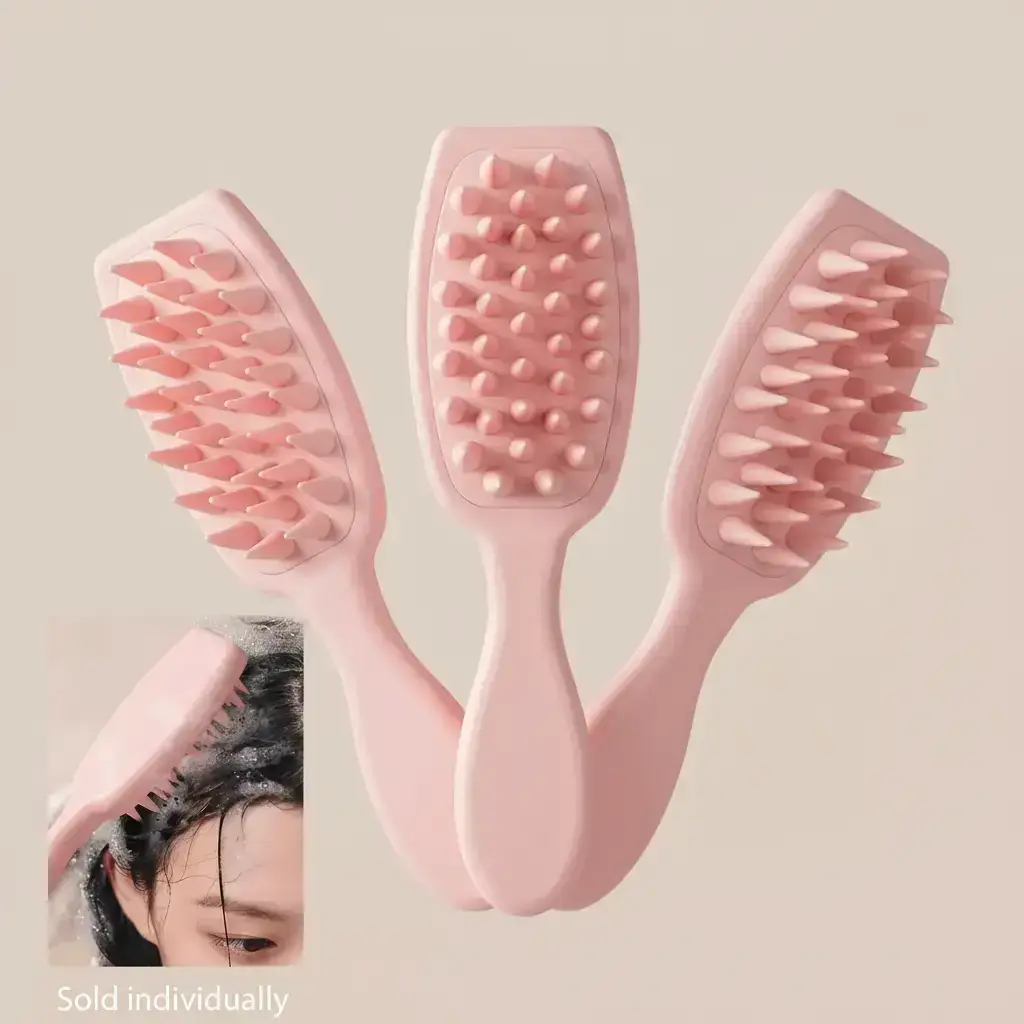 Long Handle Shampoo Brush, Comfort Soft Bristles Scalp Massager Hair Cleaner, Anti-itching Hair Combing Comb for Hair Root, Adult Hair Washing Comb, Grooming Brush