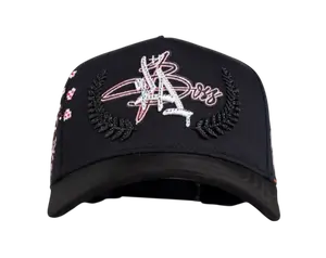 BIGG BOSS HATS LA BOSS FLORES MEN SNAPBACK HAT BBLABOSS BLK