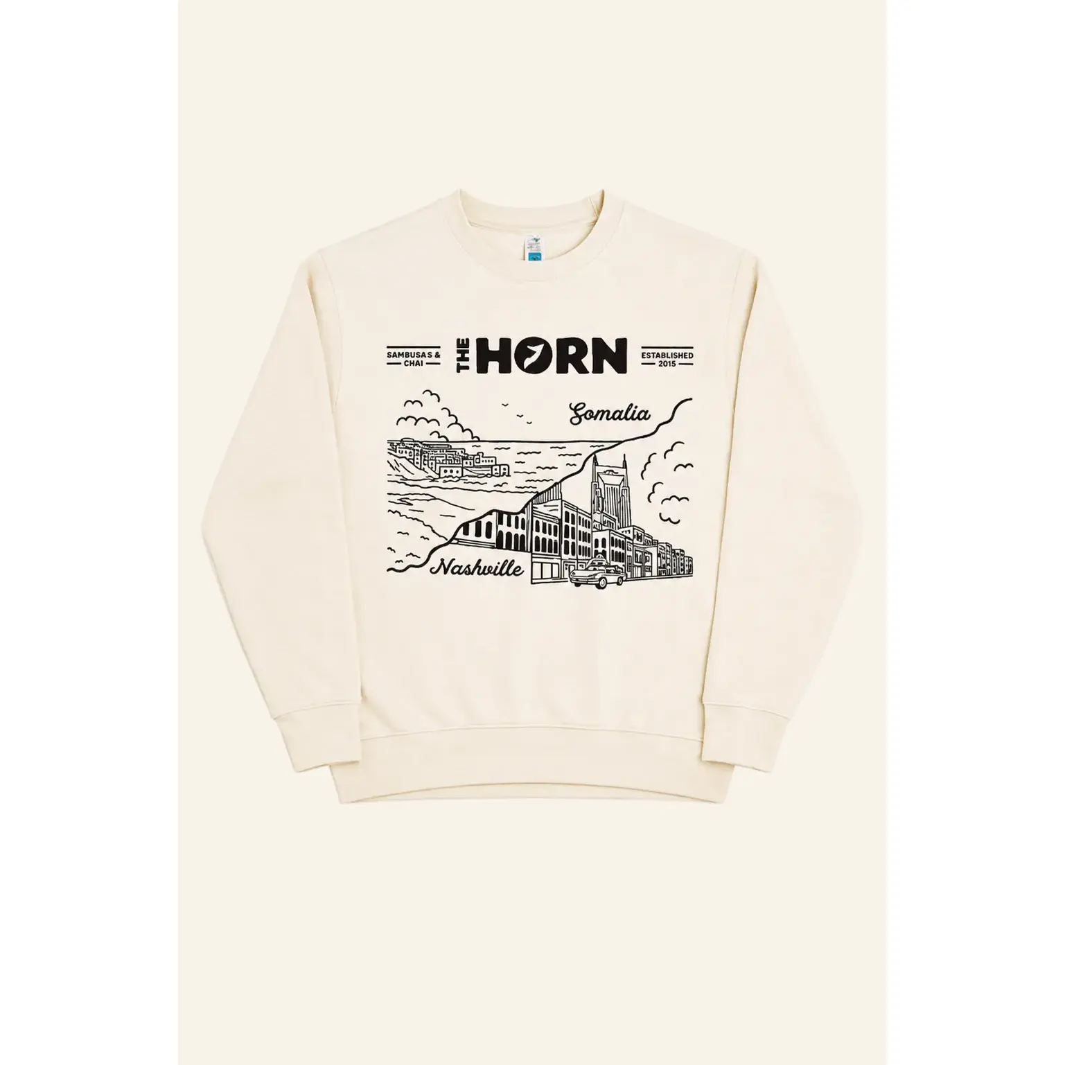 Somalia × Nashville Sweatshirts - Beige