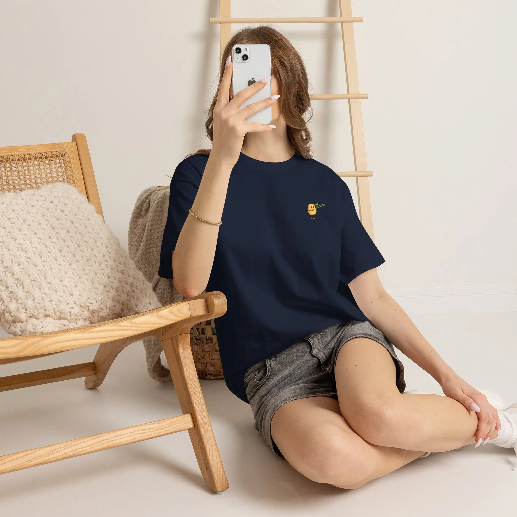 Redditfriends1 Official " Potato Trombone" Minimalist Tee