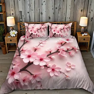 The 3PCs bedding set includes 1 duvet cover and 2 pillowcases, but does not include a duvet core or pillow core Decorative Bedding Set