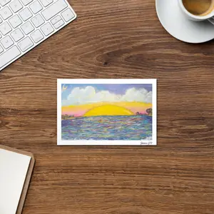 Sunset postcard- SC