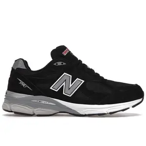 New Balance Men's 990v3 MiUSA Black White, from StockX