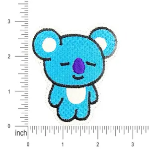 KOYA BT21 + BTS + patch + embroidered/appliqué