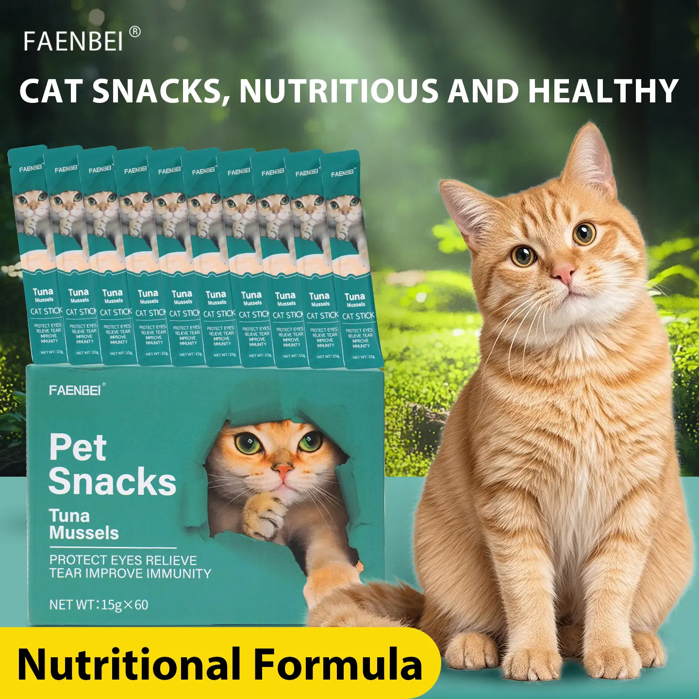 Cat Treat Tuna Mussels