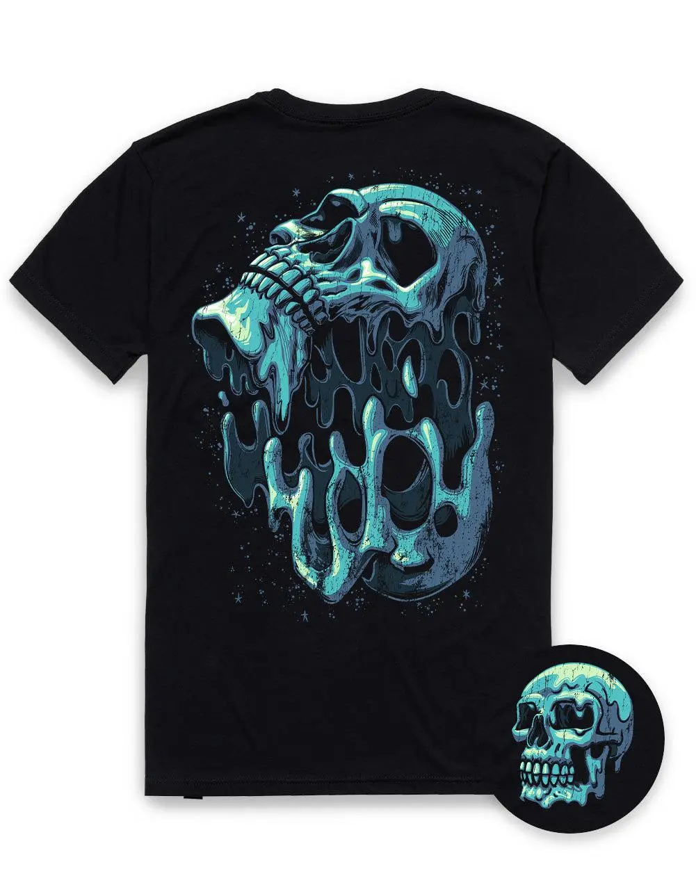 Viscous Void Tee - Men's Space Graphic T-Shirt, Short Sleeve Crew Neck Casual Top, Birthday Gift for Men