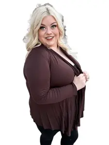 Darcy's Brown Long Sleeved Cardi