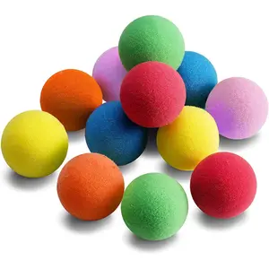 12 Pieces Soft Foam Balls Lightweight Mini Play Balls for Safe Indoor Toys Fun Vibrant Assorted Colors Orbs Unique Birthday Party Favors for Boys and Girls