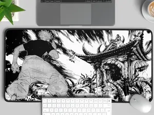 Gojo Satoru Jujutsu Kaisen Desk Mat Premium Quality Vibrant Designs Perfect for Anime Fans & Gamers! Level Up Your Workspace!