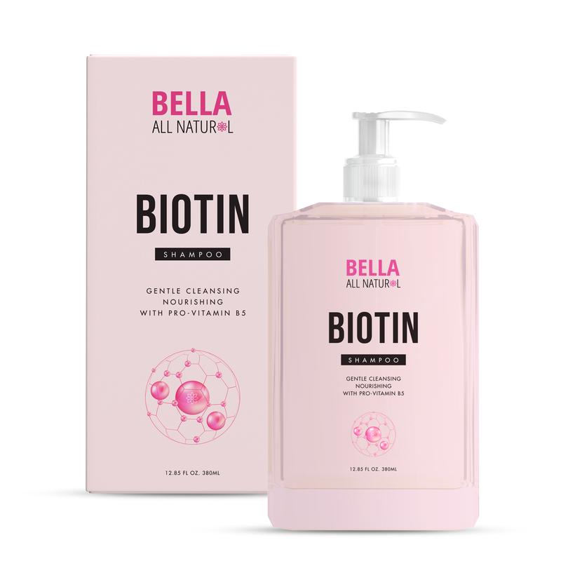 Bella All Natural Biotin Shampoo with Pro Vitamin B5