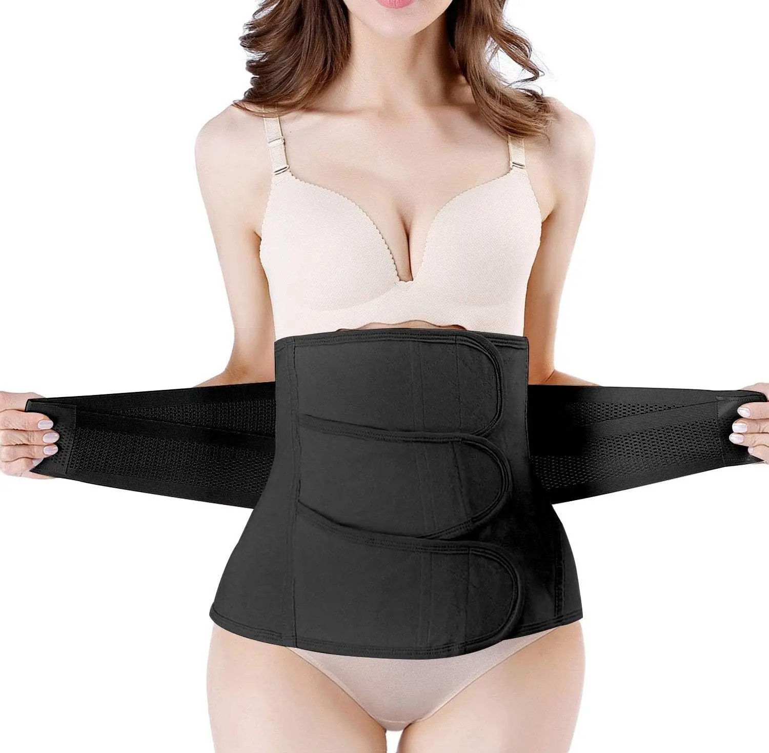 Women's Basic Postpartum C-Section Recovery Girdle - Back Support Belly Wrap Shapewear