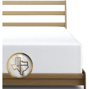 Cotton King Size Fitted Sheet Only - 22" Extra Deep Pocket King Fitted Sheet (White), Easy Snug Fit, Soft Cooling Sateen Weave, Luxury Hotel Quality Bottom