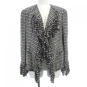 Pre-owned CHANEL Cotton Small Leather Goods Collarless Jacket