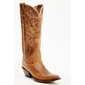 Dallas Alice Brown Tall Western Boots - Snip Toe