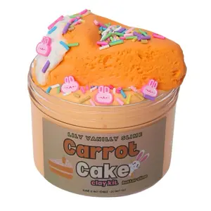 Carrot Cake Clay Kit Butter Slime cute
