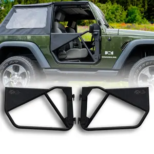 2018+ Jeep JL 2DR Phantom Aluminum Full Tube Doors | EZ4X4