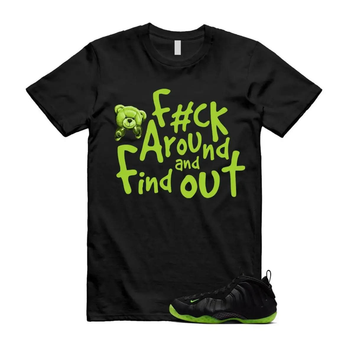 Foamposite Volt Black Air One T Shirt Match FCK, Full Color Range, Find Your Perfect Shade, Full Color Selection, Pick Your
