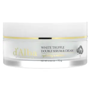 d'Alba White Truffle Double Serum & Cream, 2.46 oz (70 g)