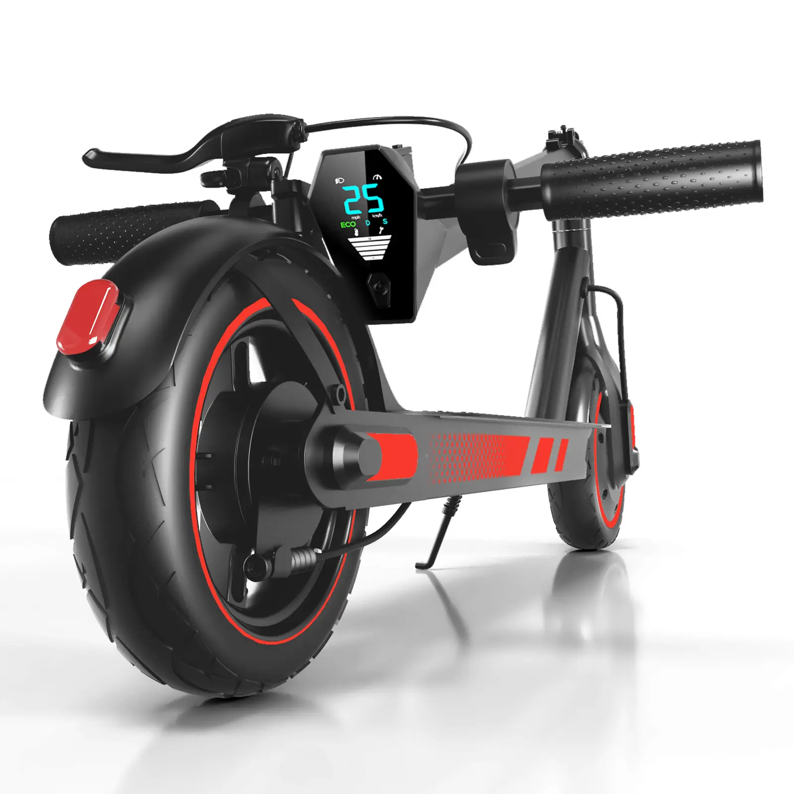 Electric Sports Scooter, 500W, 10-Inch Tires, 36V 10.5Ah Lithium Battery, Dual Brake System, Smart App Compatible, Foldable Scooter, Folding Scooter