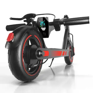 Electric Sports Scooter, 500W, 10-Inch Tires, 36V 10.5Ah Lithium Battery, Dual Brake System, Smart App Compatible, Foldable Scooter, Folding Scooter