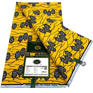 Authentic African Print 100%Cotton 6yards