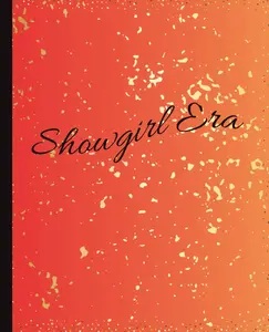 Composition Notebook: Cute Sparkly Showgirl Era Gift Idea, College Ruled, 7.5 x 9.25, 100 Pages