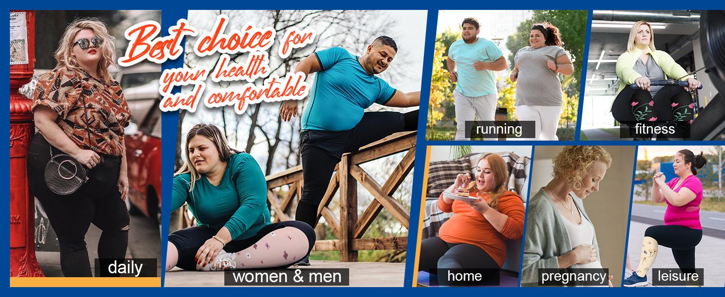 STANDWAY 4 Pairs Compression Socks - Men & Women（15-20HHMG）Is Best Support for Nurses Running Travel And Every Sports