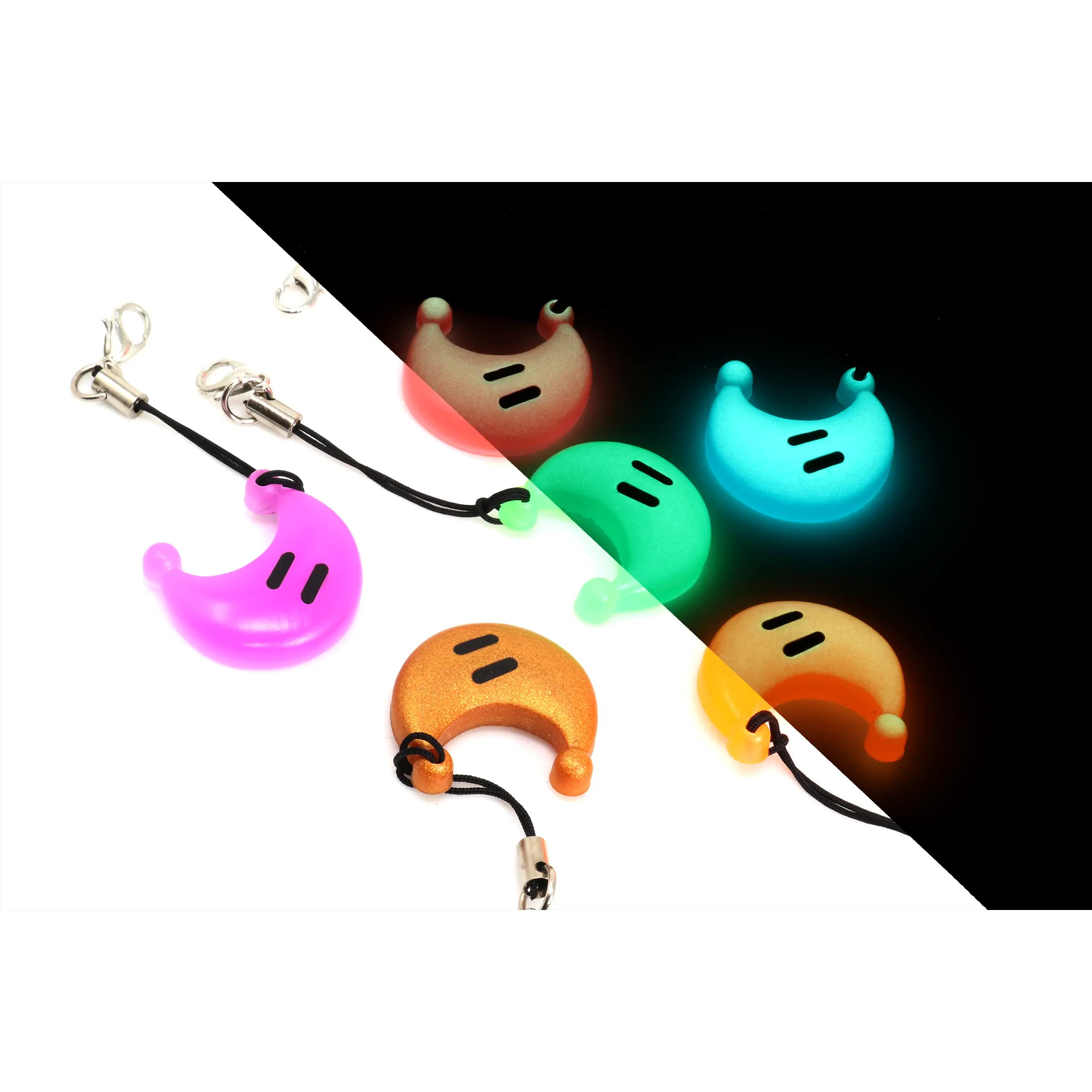 Power Moon Glow in the Dark Phone Charm! Super Mario Odyssey