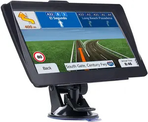 GPS Navigation for Car: 7 inch 2.5D Screen Car Semi Truck GPS Navigation System for Commercial Drivers Truckers Voice Guidance, Light Alert, Speed Camera Warning, Free Life Time Map Update