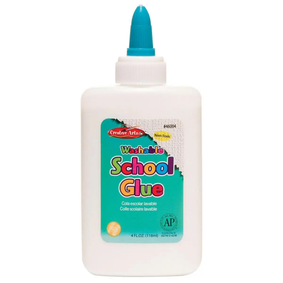 Charles Leonard  4 oz Economy Washable School Glue - 24 Each