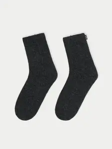 Unisex Cashmere Jersey Knit Bed Socks