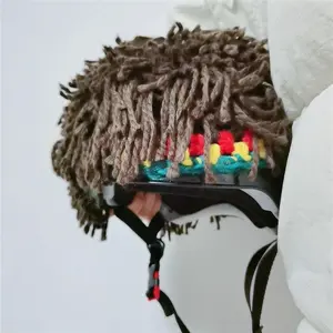 Dirty Braids Ski Snowboarding Helmet Cover
