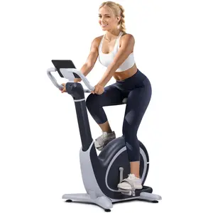 Smart Magnetic Resistance Exercise Bike for Home Gym – 36 Adjustable Resistance Levels, 350 lbs Capacity, Comfortable Seat Cushion, Tablet Holder – Stationary Indoor Cycling Bike for Cardio & Cycle Training – Black