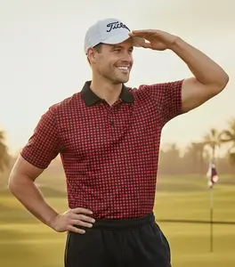 Men's Big & Tall Dri-Wize™ Pro Echo Dot Polo Shirts, Breathable Fabric