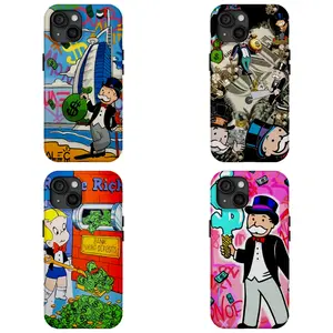 Fashion Rich Money A-Alec Phone Case for IPhone 17 16 15 14 13 12 11 Pro Max Plus Air Protective M-Monopoly Drop-proof Gift Unique Design
