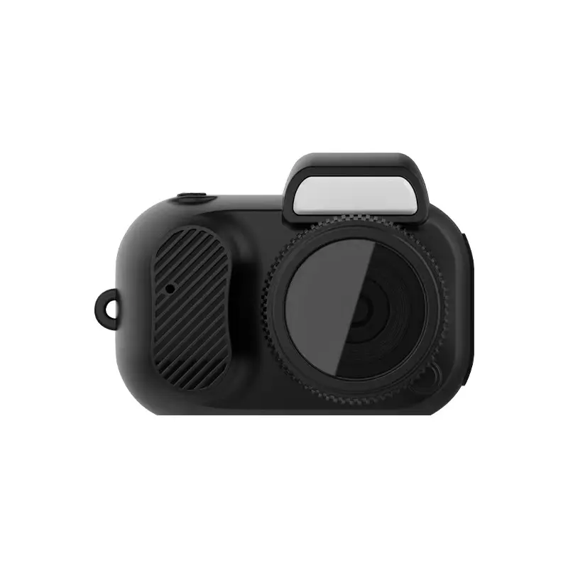 Mini Keychain Camera with a 32G TF Card  -  VHS vintage photos& and videos with a Built-In Screen. Compactand Portable Design, Keychain Decoration Long LastingNostalgic Photography andVideography Memories vlog digitalpoint