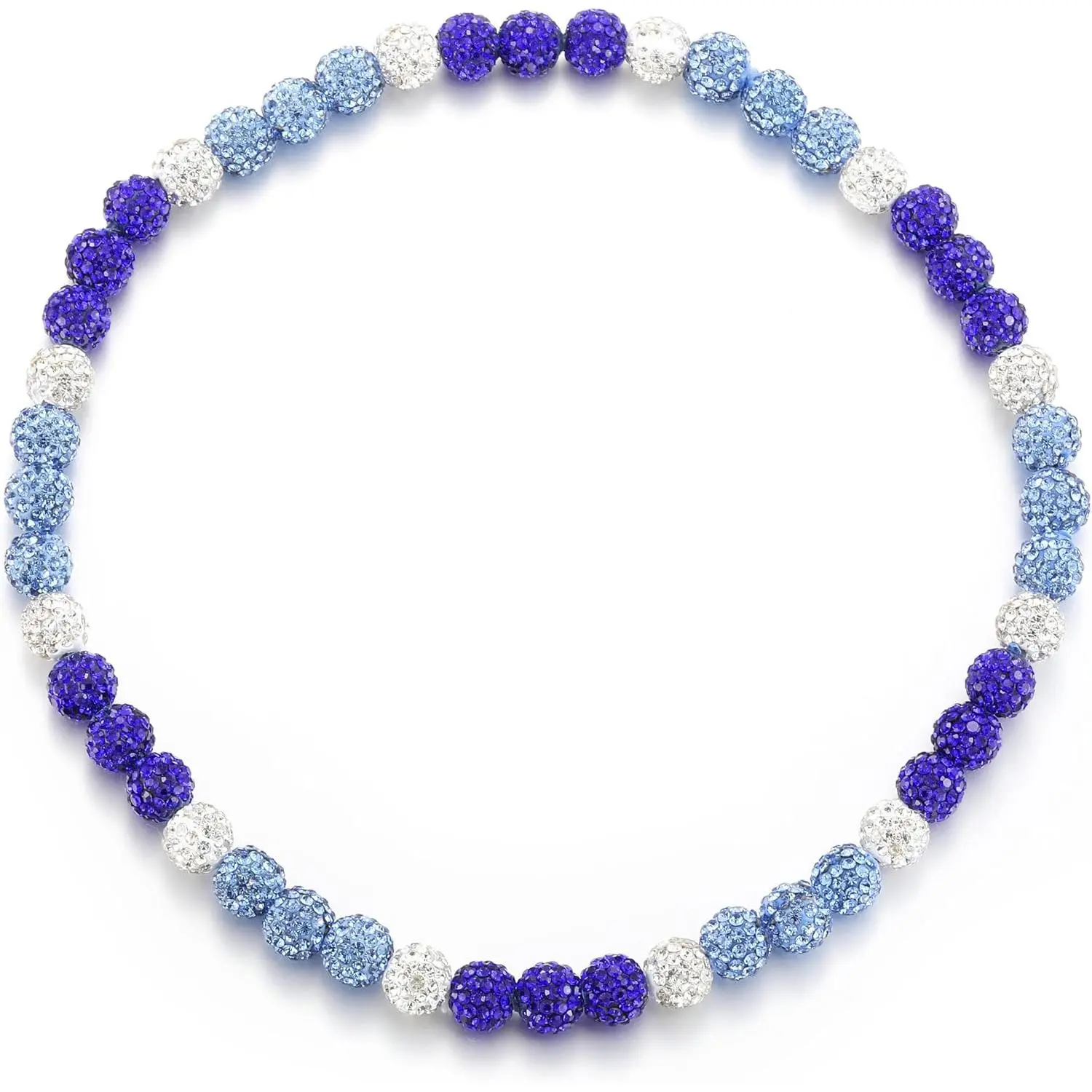 White/Light Blue/Deep Blue