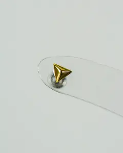 14k Pyramid Stud
