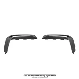 Replacement Daytime Running Light Bezels for the Porsche 718 GT4 RS (Dry Carbon)