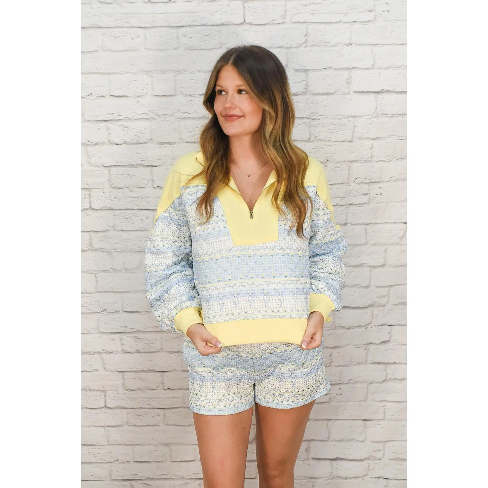 Cool Breeze Quilted Set