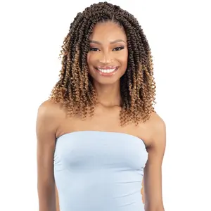 Freetress Style Pro 100 Pre-Looped Crochet Braid - PASSION TWIST 10" By Shake N Go