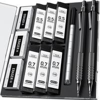 Black/2pcs(0.5mm/0.7mm)