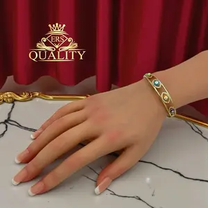 Luxury Eye Bracelet- Gold Plated 14k Luxury Eye Bracelet- Gold Plated 14k