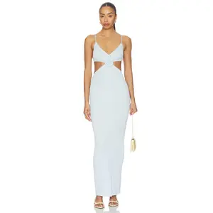 MORE TO COME Kacey Maxi Dress in Baby Blue
