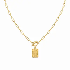 ZEVORIA Chunky Cross Pendant Choker Necklace for Women Paperclip and Cuban Chain Hip Hop Style Unisex Designer Fashion Jewelry Gift Accessories Statement Gothic Streetwear Trendy Layered Look in Gold Plated and Sterling Silver Finish Mother’s Day Gift