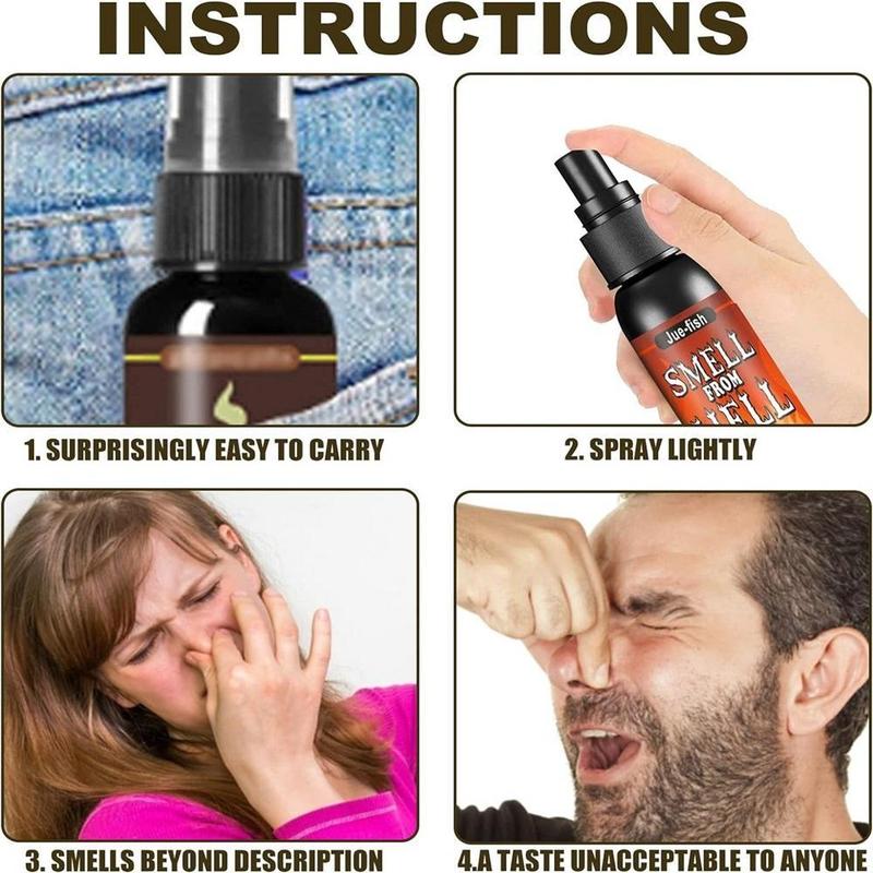 30ml Fart Gag Spray Prank Joke Plastic Stinky Gas Party Supplies Terrible Stinky Fart Spray for Adults Kids Halloween Funny Toys