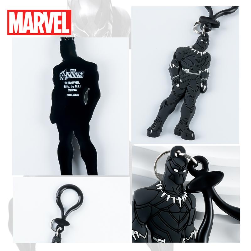 Marvel Black Panther Keychain 1PC Official License Figurine Bag Clip Dark Style Charms Super Hero Anime Peripheral Backpack Decoration Car key Pendant Desk Ornament Durable PVC Soft Rubber Gift Marvel Black Panther Keychain 1PC Official License Figurine Bag Clip Dark Style Charms Super Hero Anime Peripheral Backpack Decoration Car key Pendant Desk Ornament Durable PVC Soft Rubber Gift